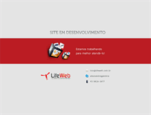 Tablet Screenshot of lifeweb.com.br